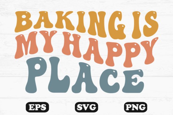 Baking is My Happy Place Retro Svg Design Review
