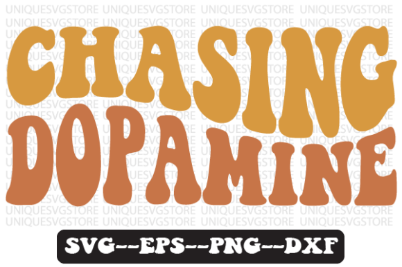 Chasing Dopamine Groovy Retro Svg Design Review