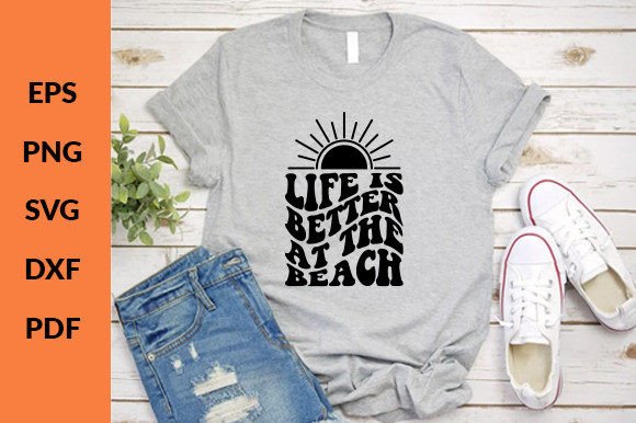 Life is Better at the Beach Retro Svg Review