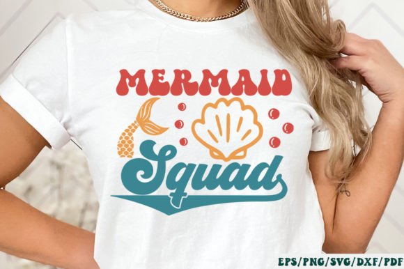 Mermaid Squad Retro SVG Review