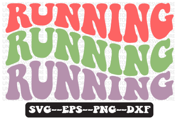 Running Wavy Retro Svg Design: A Designer's Review