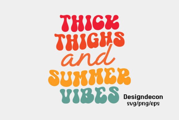 Thick Thighs and Summer Vibes Retro Svg: A Designer’s Review